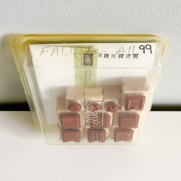 Stampin' Up! Banner Blast Rubber Wood Mounted Stamp Set - Picture 5 of 9